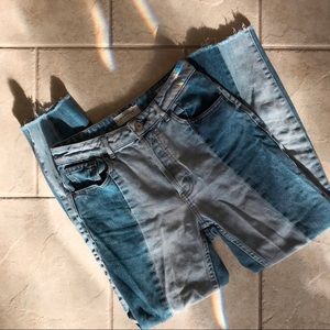 two toned pacsun jeans